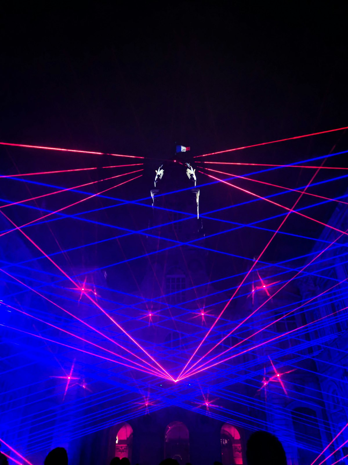 Laser web